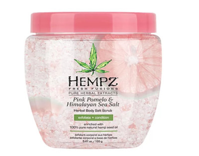 Скраб для тела "Розовое Помело-Гималайская Соль" Pink Pomelo & Himalayan Sea Salt Herbal Body Salt Scrub