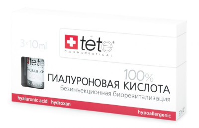 Гіалуронова кислота Tete Cosmeceutical, 3х10 мл
