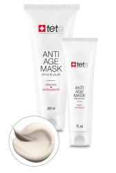 Омолаживающая маска с витаминами и антиоксидантами Anti-age Mask Vitamins and Antioxydants Tete Cosmeceutical, 75 мл