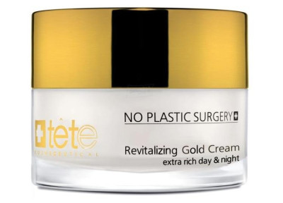 Омолаживающий крем с коллоидным золотом Revitalizing Gold Cream Tete Cosmeceutical, 50 мл