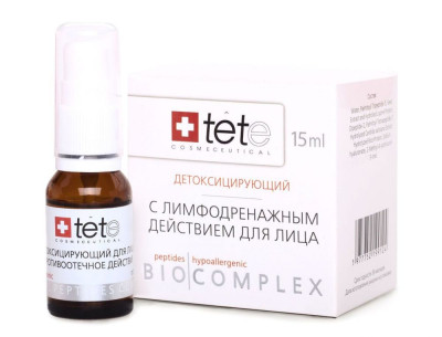 Біокомплекс детоксифікуючий з лімфодренажною дією Tete Cosmeceutical, 15 мл