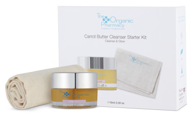 Косметический набор The Organic Pharmacy Carrot Butter Cleanser + Muslin Cloth Small