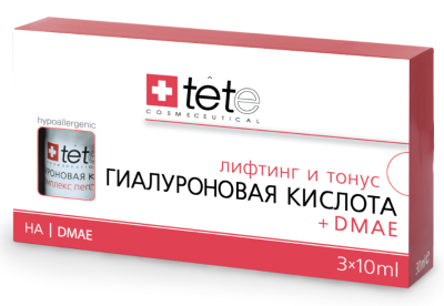 Гіалуронова кислота+DMAE Tete Cosmeceutical, 3х10 мл
