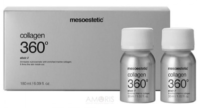 Эликсир нутрикосметический «Коллаген 360º» Mesoestetic Collagen 360º Elixir, 6х30 мл