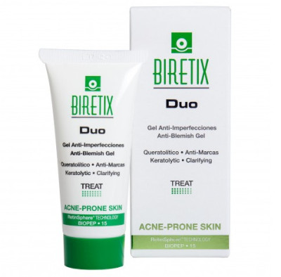 Себорегулирующий гель для кожи с акне Cantabria Biretix Duo Gel, 30 мл