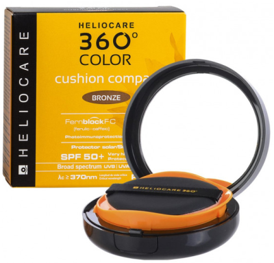 Солнцезащитная компактная пудра Cantabria Labs Heliocare 360º Color Cushion Compact Pearl
