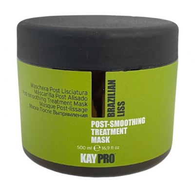 Маска KayPro Brazilian Liss для поддержания гладкости выпрямленных волос 500 мл