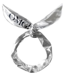 Солоха для фіксації волосся Double Dare OMG Platinum Hairband Silver