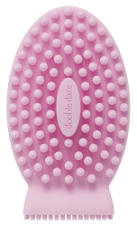 Массажная силиконовая щетка для тела Double Dare I.M. Buddy Body Pastel Pink