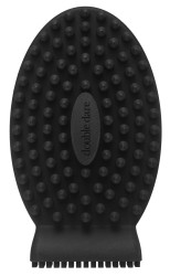 Массажная силиконовая щетка для тела Double Dare I.M. Buddy Body Black