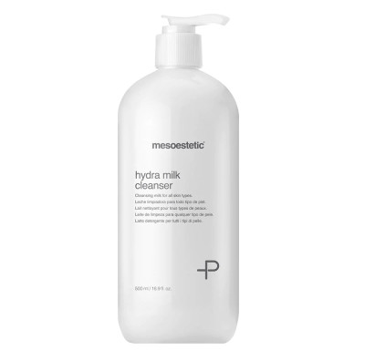 Очищающее гидро-молочко для лица Mesoestetic Hydra Milk Cleanser, 500 мл