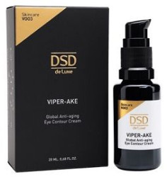 Антивіковий крем для зони навколо очей DSD De Luxe V003 VIPER -AKE Global Anti-aging Eye Contour Cream, 20 мл