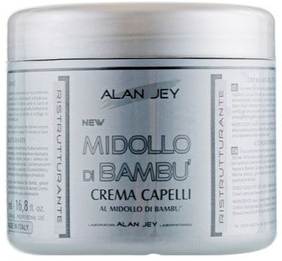 Крем-бальзам, що реструктурує, з екстрактом стебла-бамбука Orising Alan Jey, 500 мл