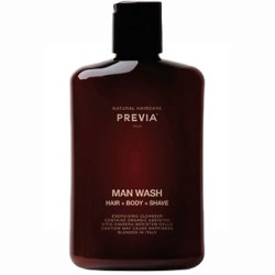 Ванна для волос и тела Previa Man Wash Hair Body Shave
