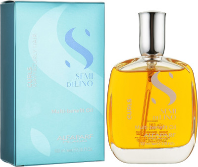 Многофункциональное масло для вьющихся волос Alfaparf Milano Semi Di Lino Curls Multi-Benefit Oil 100 мл