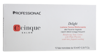 Лосьон тонизирующий для ослабленных волос Professional C Cinque Delight Reinforcing Tonic Lotion, 10Х10 мл