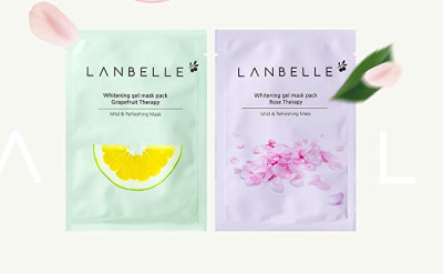 Гелевая маска для лица Lanbelle Brightening Gel Mask, 25g