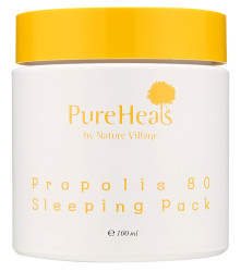 Ночная маска для лица с прополисом Pureheals Propolis 80 Sleeping Mask, 100 мл