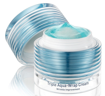 Увлажняющий тонизирующий крем для кожи лица The Oozoo Triple Aqua Wrap Cream, 50 мл