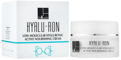 Питательный крем активный с низкомолекулярной гиалуроновой кислотой Dr. Kadir Hyalu-Ron Low Molecular Hyaluronic Nourishing Cream, 50 мл
