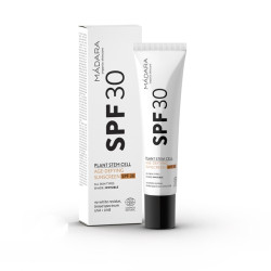  Антивозрастной солнцезащитный крем с растительными стволовыми клетками SPF 30 40 мл