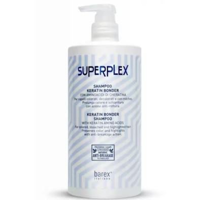 КЕРАТИНОВЫЙ ШАМПУНЬ BAREX SUPERPLEX KERATIN BONDER SHAMPOO