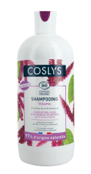 Шампунь придающий объем волосам с протеинами риса и амаранта Coslys, 500 мл