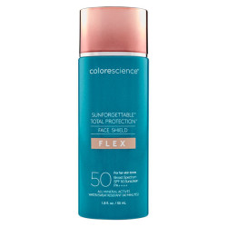 СОЛНЦЕЗАЩИТНЫЙ КРЕМ ДЛЯ ЛИЦА С АДАПТИВНЫМИ ПИГМЕНТАМИ COLORESCIENCE SUNFORGETTABLE FACE SHIELD SPF 50 FLEX