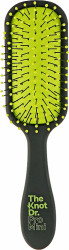 Маленькая массажная расческа, салатовая The Knot Dr. The Pro Mini Pomelo