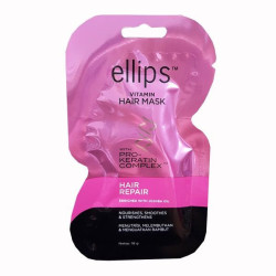 Маска для волосся Ellips Hair Mask "Шовкова ніч", з про-кератиновим комплексом, 18 гр