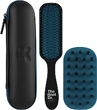 Набор The Knot Dr. PhD Kit Salon Detangler Ebony Sharkskin