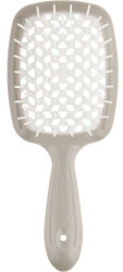 Гребінець для волосся Janeke Superbrush the Original Small (сірий з білим)