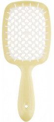 Гребінець для волосся Janeke Superbrush the Original (лимонно-білий)