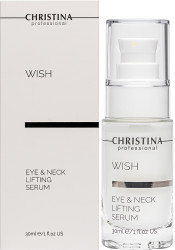 Сироватка для підтяжки шкіри навколо очей та шиї Christina Wish Eye and Neck Lifting Serum
