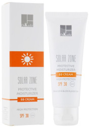 Крем зволожуючий захисний із тоном SPF30 Dr. Kadir Solar Zone Protective BB Cream, 75 мл