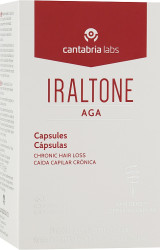 Капсулы для лечения выпадения волос Cantabria Iraltone Capsules Aga, 60 шт