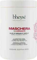 Маска для окрашенных волос с маслом Аргана и медом Bheyse Illuminating Mask