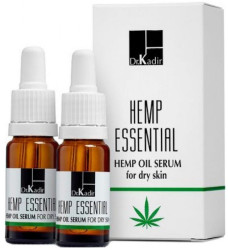 Олія-сироватка з екстрактом каннабісу для сухої шкіри Dr. Kadir Hemp Essential Oil Serum для Dry Skin, 2x10 мл