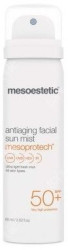 Солнцезащитный спрей для лица с антивозрастным эффектом Mesoestetic Antiaging Facial Sun Mist SPF50, 60 мл