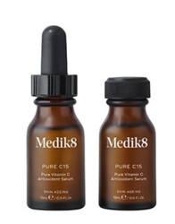 Сироватка з аскорбіновою кислотою 15% Medik8 Pure C15, 2 шт по 15 мл