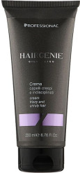 Крем для вьющихся и непослушных волос Professional Hairgenie Silky Liss Cream Frizzy & Unruly Hair, 200 мл