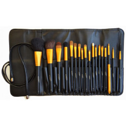 НАТУРАЛЬНЫЙ НАБОР КИСТЕЙ 18 ШТ LOCEAN