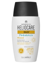 Детский солнцезащитный минеральный крем Cantabria Heliocare 360º Pediatrics Mineral SPF 50+, 50 мл