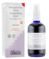 Восстанавливающий тоник для лица на основе фиалки без аллергенов Argital Allergen-free Violet invigorating toner, 100 мл