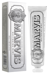 Отбеливающая зубная паста с ксилитолом Marvis Whitening Mint + Xylitol, 85 мл