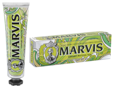 Зубная паста со вкусом чая матча Marvis Earl Creamy Matcha Tea, 75 мл