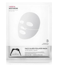 Трехслойная маска "Серебро" The Oozoo Face Silver Foilayer Mask, 1 шт