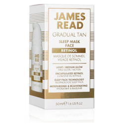 JAMES READ SLEEP MASK TAN FACE RETINOL НОЧНАЯ МАСКА ДЛЯ ЛИЦА С ЭФФЕКТОМ ЗАГАРА