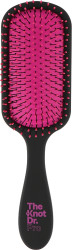 массажная щетка для волос, розовая The Knot Dr. The Pro Fuchsia With Headcas