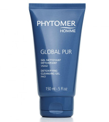 Очищающий гель для выведения токсинов для мужчин Phytomer Global Pur Detoxifying Cleansing Gel, 150 мл
